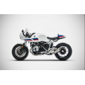 ZARD Stainless GP Slip-on Exhaust for the BMW R NineT / Racer / Pure / Urban GS (2017+) ZARD Stainless GP Slip-on Exhaust for the BMW R NineT / Racer / Pure / Urban GS (2017+)